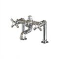View 1 for Strom Living Deck Mount Tub Faucet With Metal Cross Handles