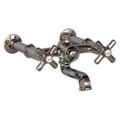 View 1 for Strom Living Deco Wall Mount Kitchen Faucet With Cross Handles