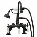 View 1 for Strom Living Gooseneck Deck Mount Tub Faucet with Handheld Shower