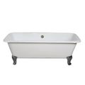View 1 for Strom Living Lewis 65 Inch Rectangular Cast Iron Double End Bath Tub