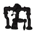 View 1 for Strom Living Offset Thermostatic Deck Mount P1132 Tub Faucet