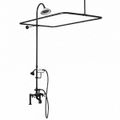 View 1 for Strom Living P0730 Deck Mount 45 x 25 Tub Enclosure Shower System