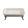 View 1 for Strom Living Panorama 42 Inch Square Cast Iron Shower Pan With Feet