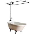 View 1 for Strom Living Rectangular Enclosure Set With Wall Mount 8 Inch Faucet