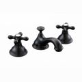 View 1 for Strom Living Sacramento Widespread Lavatory Faucet With Metal Cross