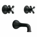 View 1 for Strom Living St Lawrence In Wall P0406 Tub Filler Set - Cross Handles