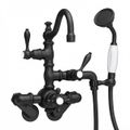 View 1 for Strom Living Thermostatic P1017 Tub Faucet With Cross Handles & Handheld