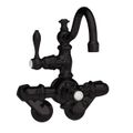 View 1 for Strom Living Thermostatic P1018 Wall Mount Tub Faucet With Arched Spout
