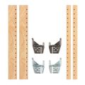 View 1 for Hardware Resources Max Pilaster System for Euro Hinge Cabinet