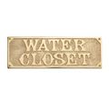 BRASS RESTROOM PLAQUESimage