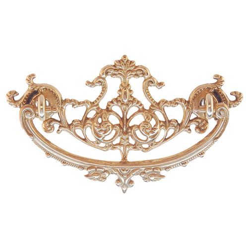 vintage drawer pulls for dresser Rustic Farmhouse Chippendale Pull The dresser drawer handle is made of high JUXYES 3 Inches Vintage French