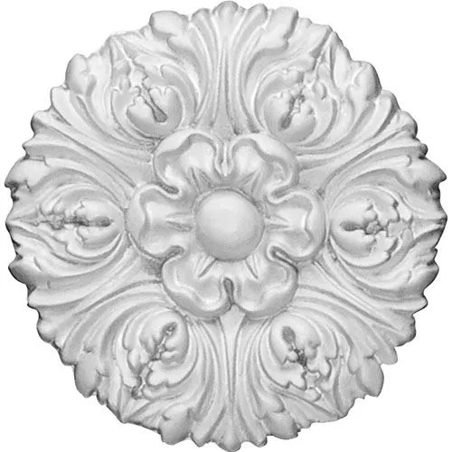 Restorers Architectural Floral Urethane Rosette Applique | Van