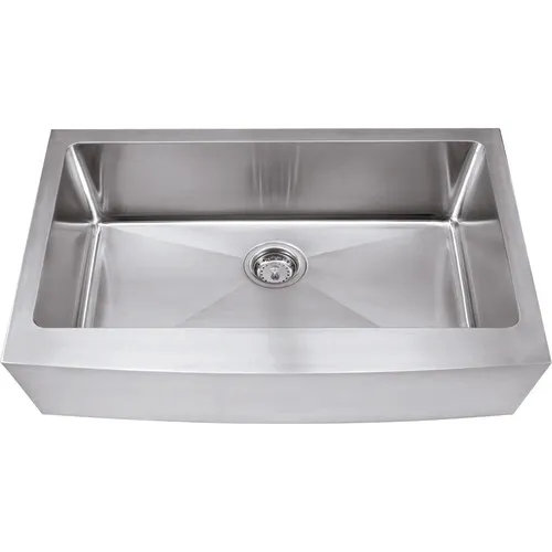 Hardware Resources 35 7/8 Inch Stainless Farmhouse Single Kitchen 