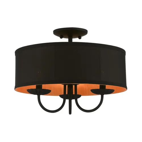 Livex Lighting Winchester 5-Light Large Semi-Flush Ceiling Light