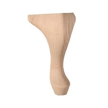 8 Inch Queen Anne Round Corner Furniture Leg | Van Dyke’s Restorers