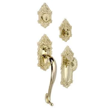 Grandeur Grand Victorian Handle To Egg Knob Entry Set | Van Dyke's