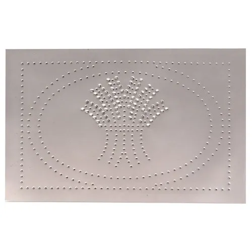 Restorers Horizontal Wheat Pie Safe Tin | Van Dyke's Restorers