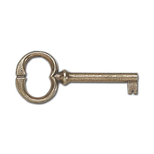 Restorers 3 Inch Metal Skeleton Key 7 32 Inch X 9 32 Inch Bit