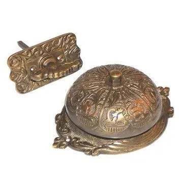 Restorers Victorian Mechanical Twist Door Bell | Van Dyke's Restorers