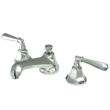 Restorers Metropolitan Widespread Lavatory Faucet - Hex Lever 