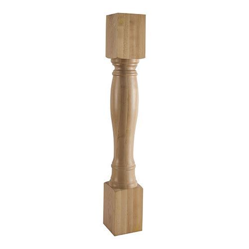 Legacy Heritage Turned Wood Post Large Island Leg | Van Dyke's Restorers