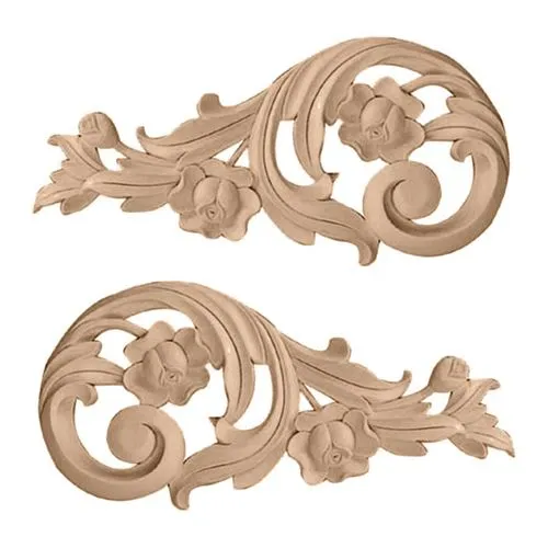 Wood Scroll Applique Onlay