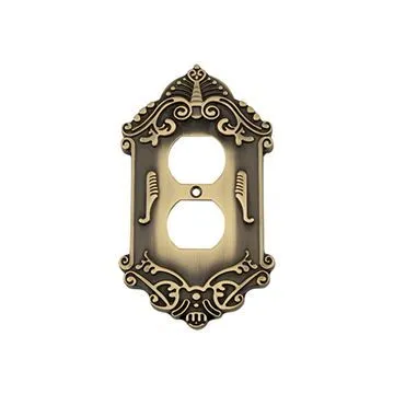 Nostalgic Warehouse Victorian Duplex Switch Plate | Van Dyke's