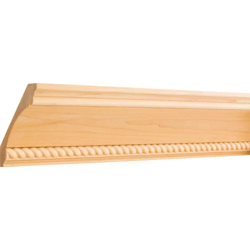 Maple Crown Molding Rope Wood Rope Moulding Elegant Carved