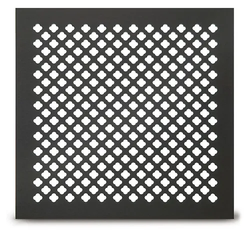 Architectural Grille Clover Leaf Perforated Grille Cabinet Panel